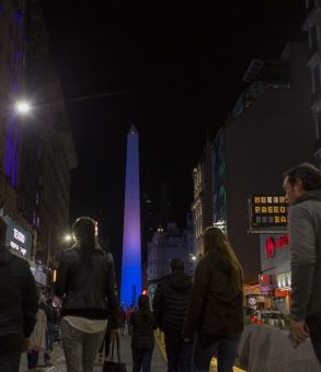 Calle Corrientes Nocturna NOTA Ciudad de Buenos Aires (Copy)